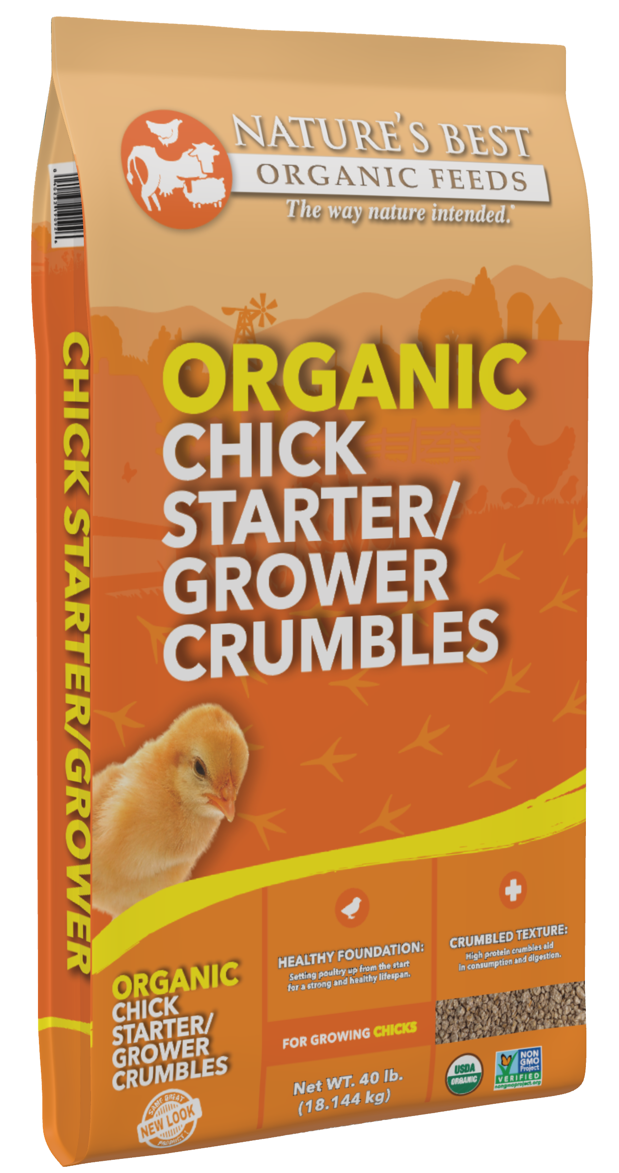 Organic Chick Starter Crumbles