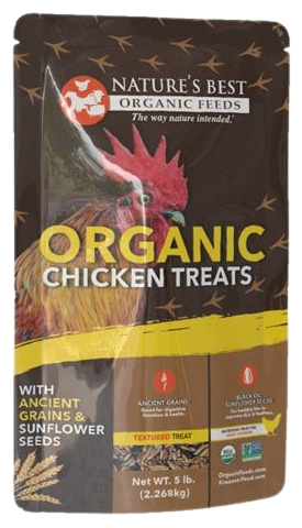 Organic Chicken Treats with Ancient Grains & Sunflower Seeds