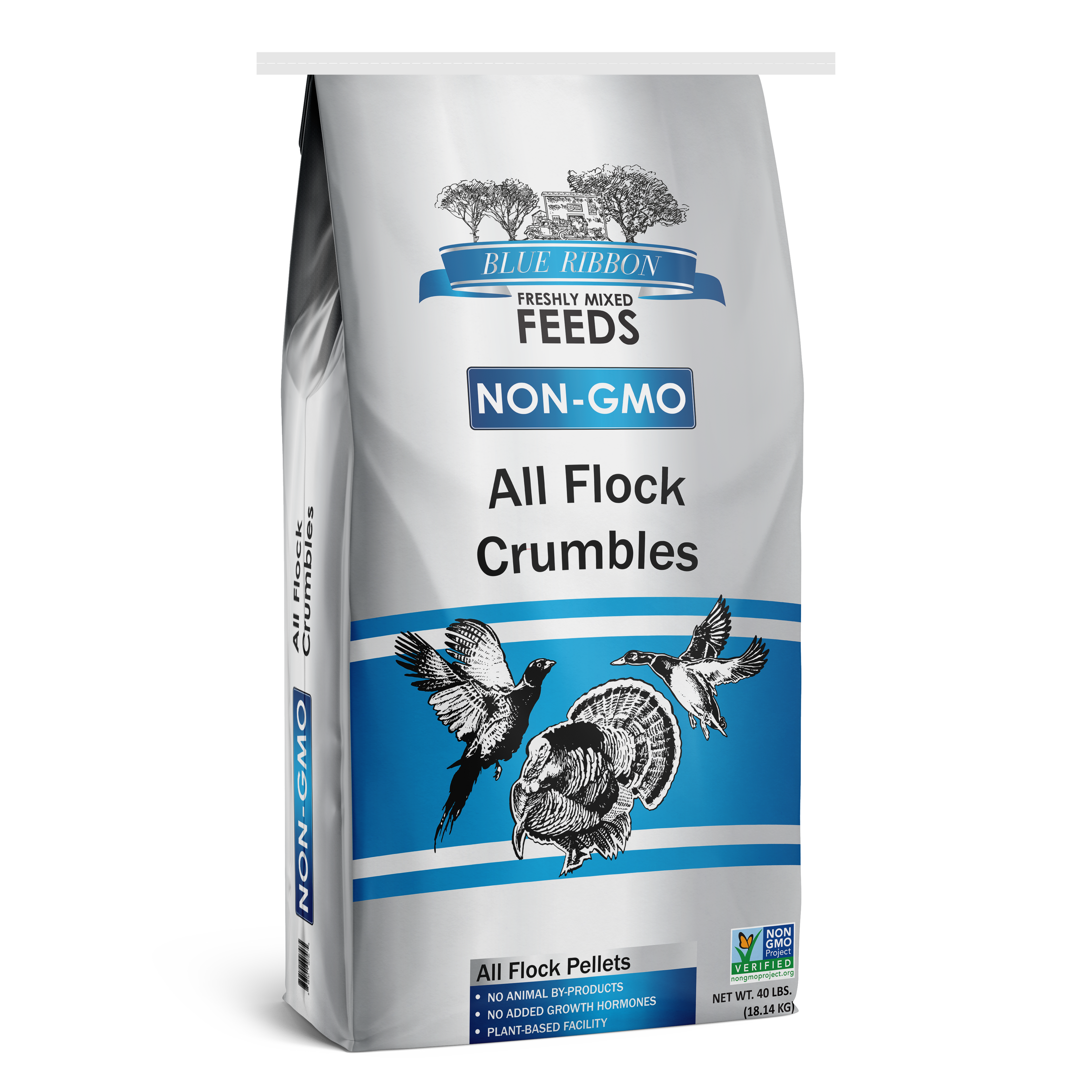 Blue Ribbon Non-GMO All Flock Crumbles