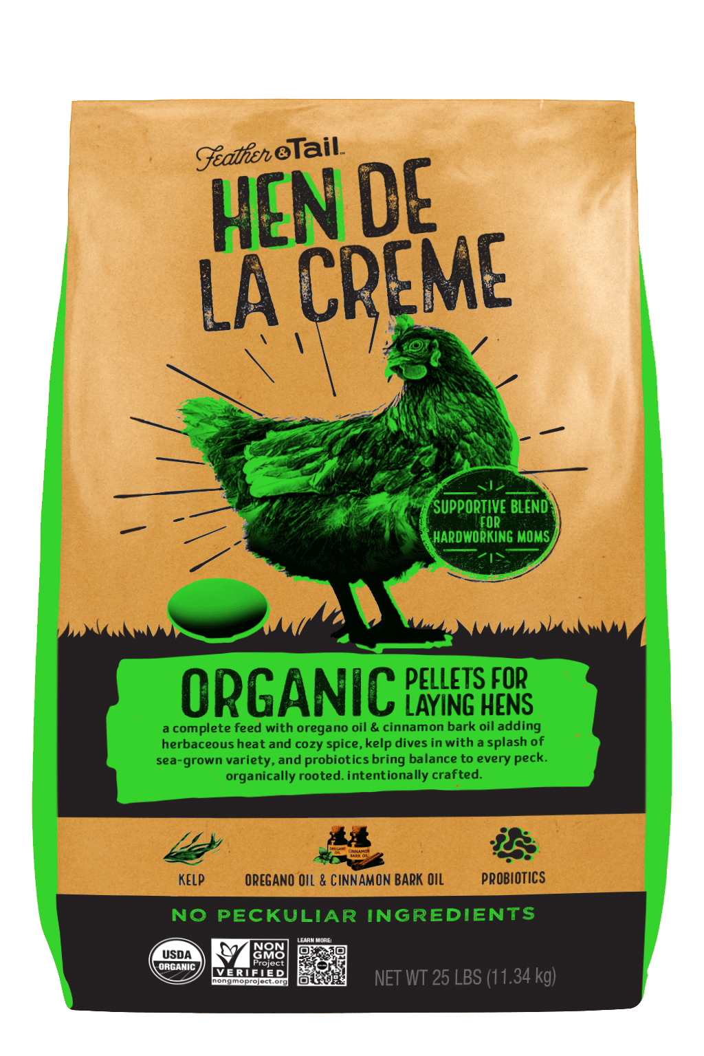 Feather & Tail™ Hen De La Creme