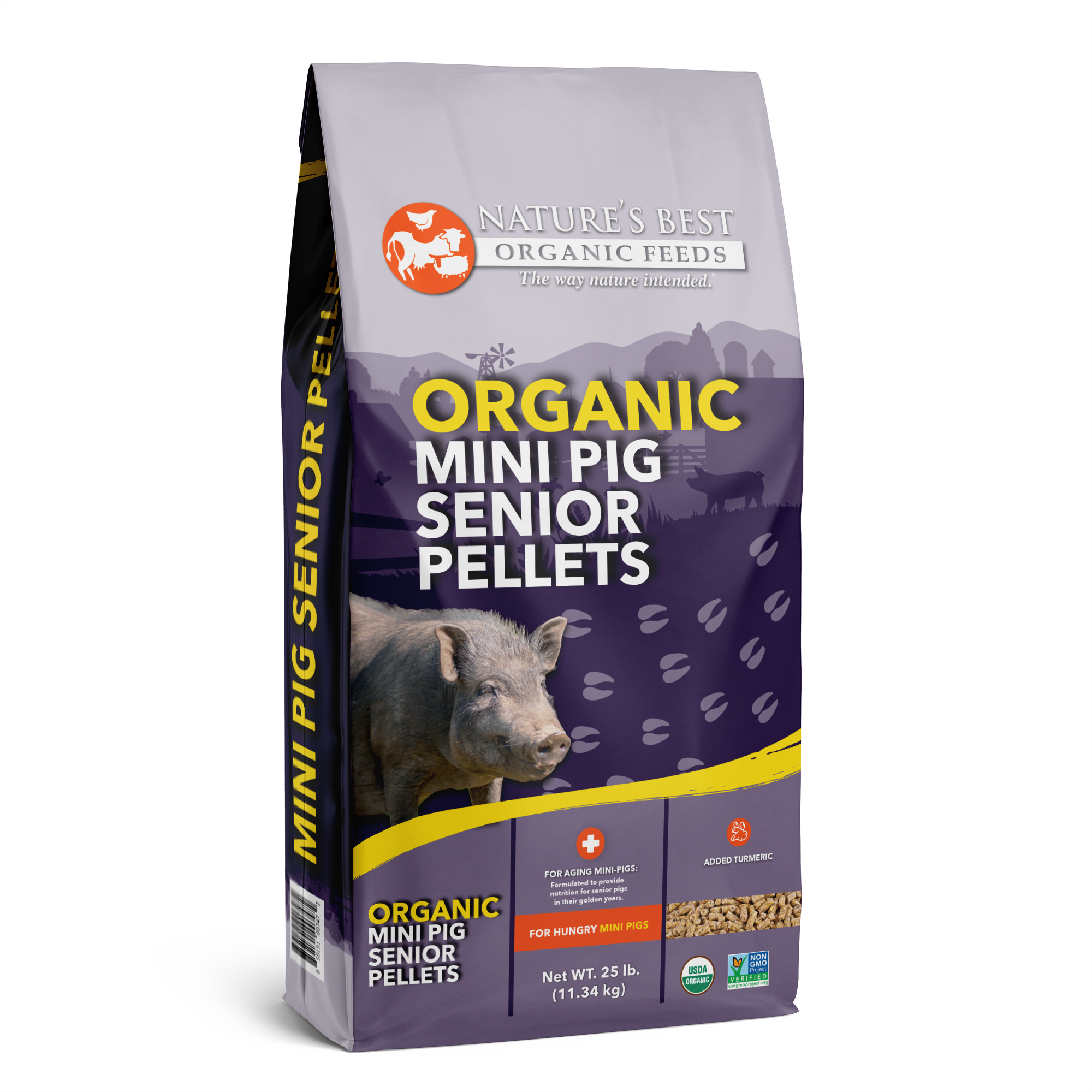 Organic Mini Pig Senior Pellets