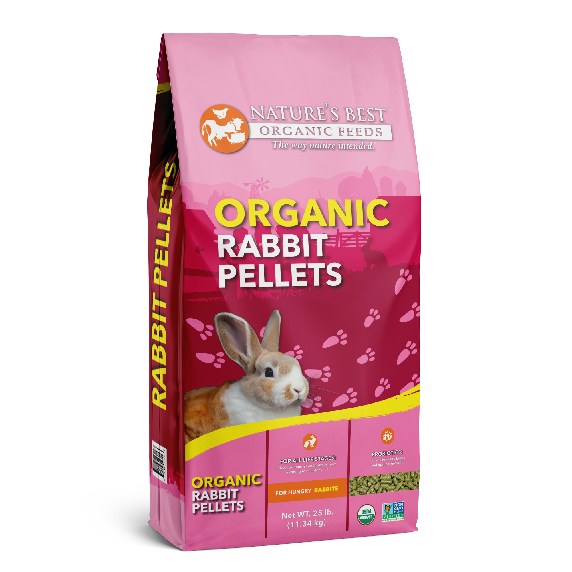 Organic Rabbit Pellets