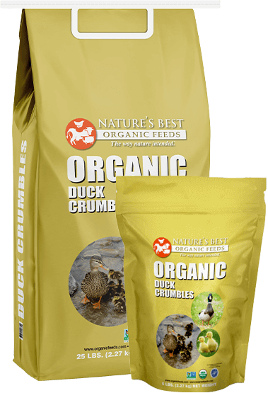 Organic Duck Crumbles